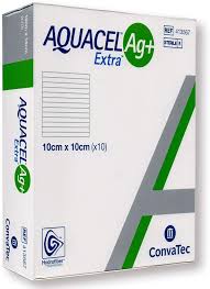 ConvaTec Aquacel Ag+ Extra 10x10cm